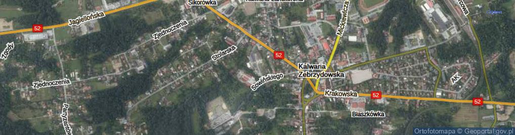 Zdjęcie satelitarne Wąska ul.